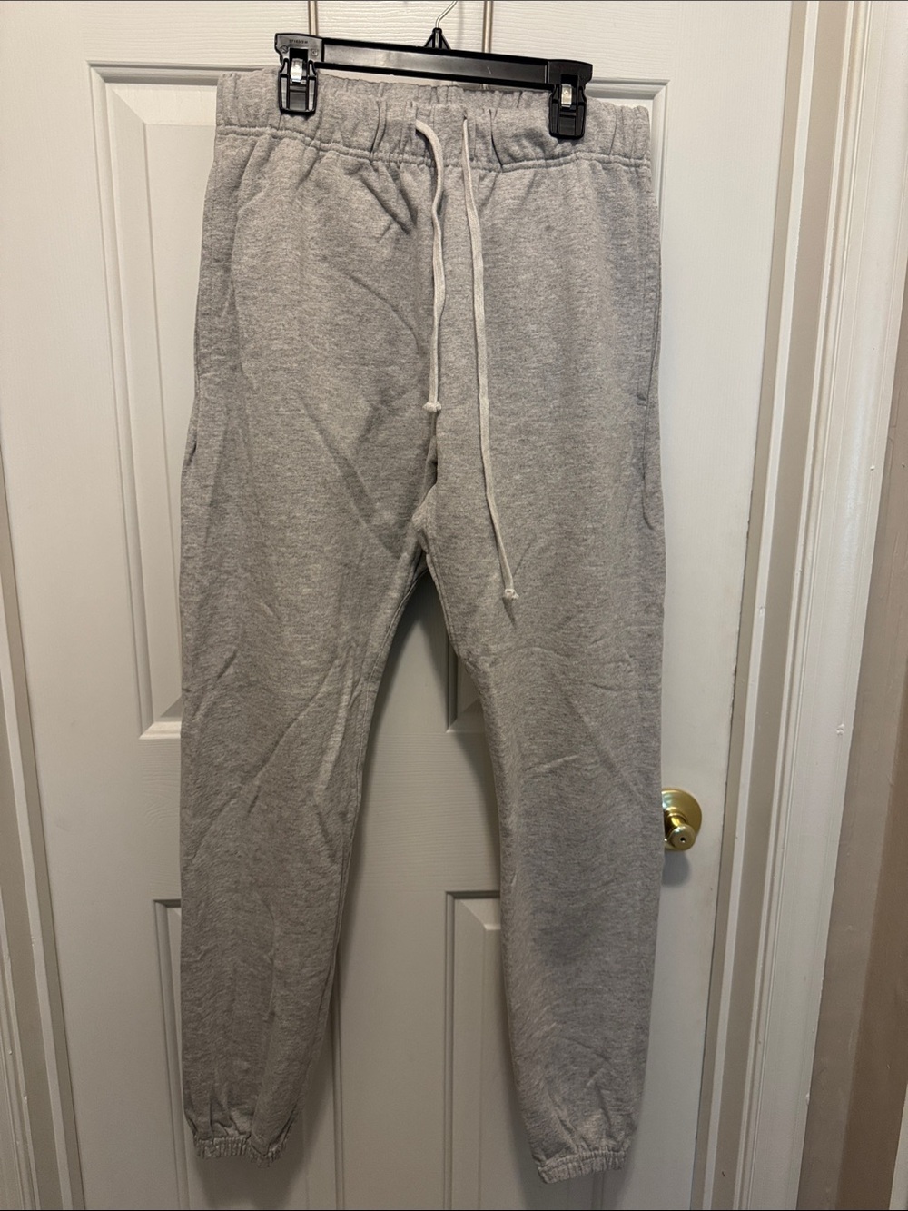 MNML Light Gray or Black Men's Jogger Sweatpants with Drawstring